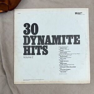 Columbia Records 30 Dynamite Hits Volume 2 Vinyl